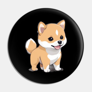Tiny Baby Shiba Inu Pin