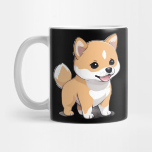 Tiny Baby Shiba Inu Mug