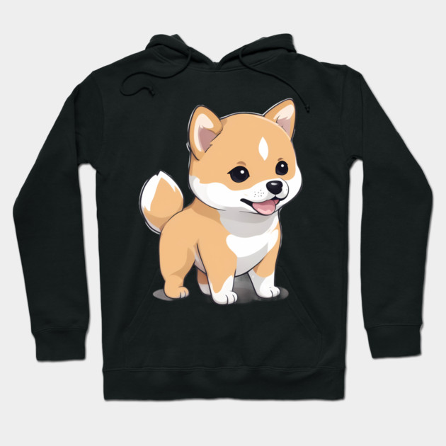 Tiny Baby Shiba Inu Hoodie by animegirlnft