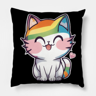 I Love You Baby Kitty Pillow