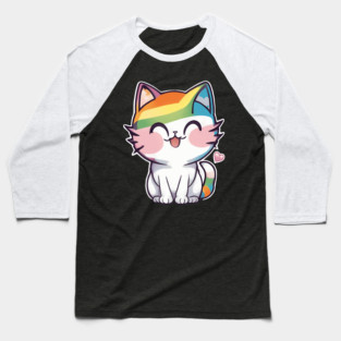 I Love You Baby Kitty Baseball T-Shirt