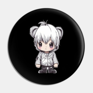 Cuddle Worthy Kawaii Baby Boy Pin