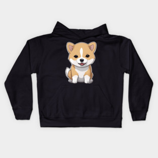 Pure Cuteness Shiba Inu Kids Hoodie