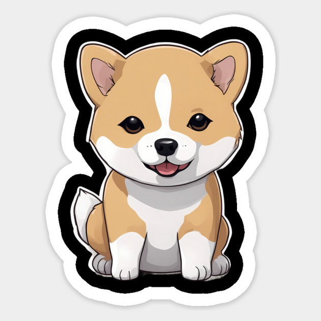 Pure Cuteness Shiba Inu Sticker by animegirlnft