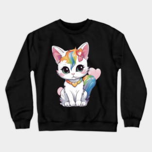 I Adore You Baby Cat Crewneck Sweatshirt