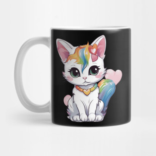I Adore You Baby Cat Mug