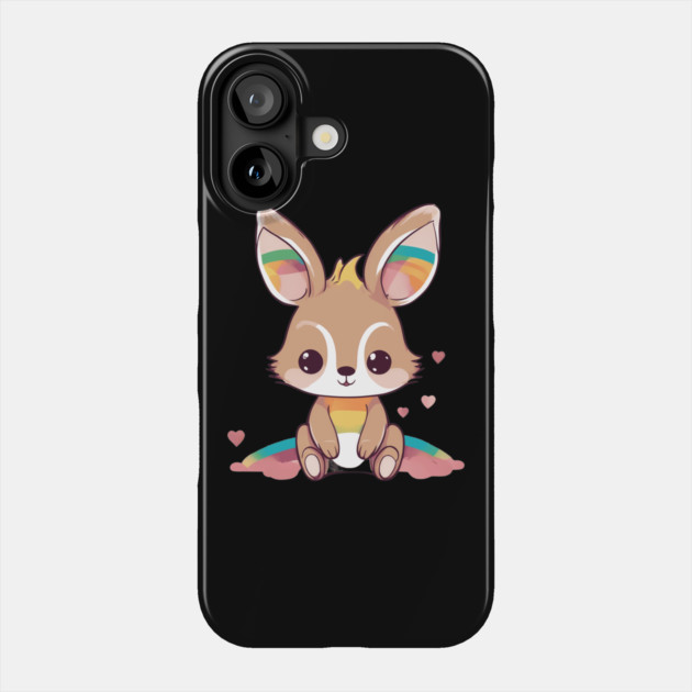 Cutest Little Baby Kangaroo Phone Case by animegirlnft