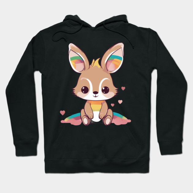 Cutest Little Baby Kangaroo Hoodie by animegirlnft