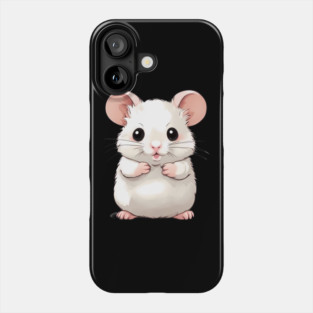 Fat Baby White Mouse Phone Case