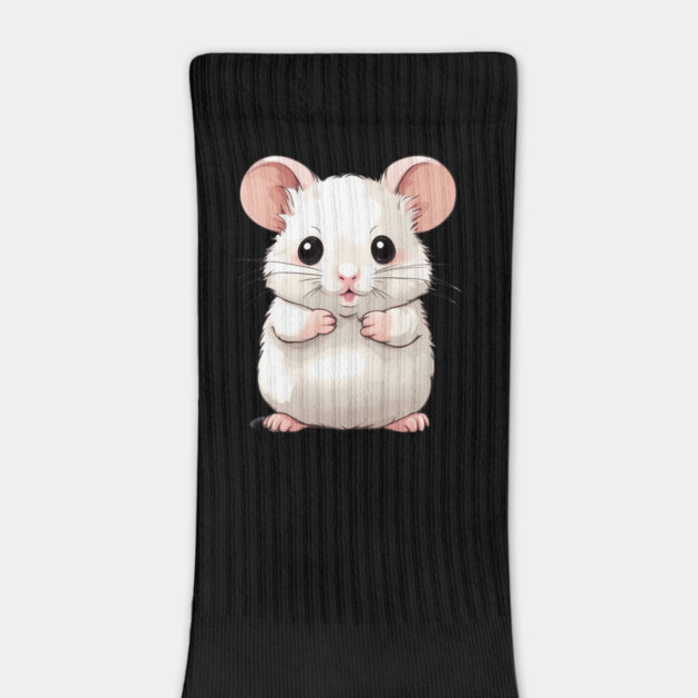 Fat Baby White Mouse by animegirlnft