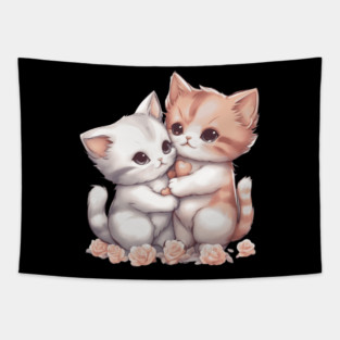 You're My Soulmate Baby Kitten Tapestry