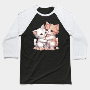 You're My Soulmate Baby Kitten Baseball T-Shirt