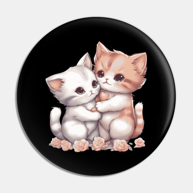 You're My Soulmate Baby Kitten Pin by animegirlnft