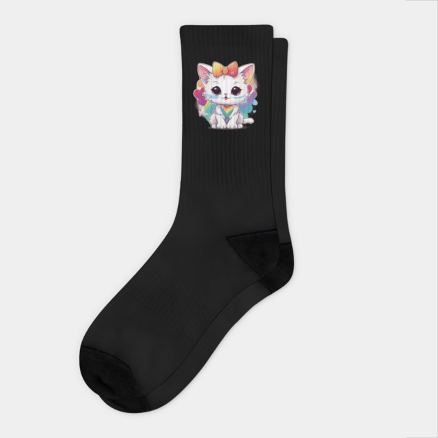 You're my everything Kitten Socks by animegirlnft