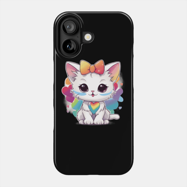 You're my everything Kitten Phone Case by animegirlnft