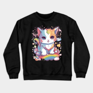 I'm Falling in Love with You Cat Crewneck Sweatshirt