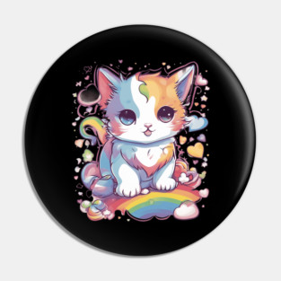 I'm Falling in Love with You Cat Pin