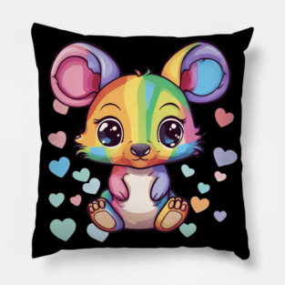 Rainbow of Love Baby Kangaroo Pillow