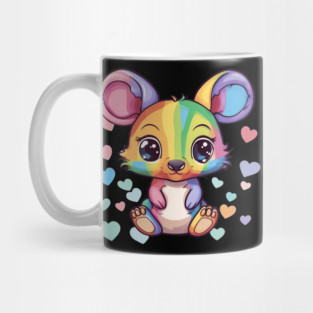 Rainbow of Love Baby Kangaroo Mug