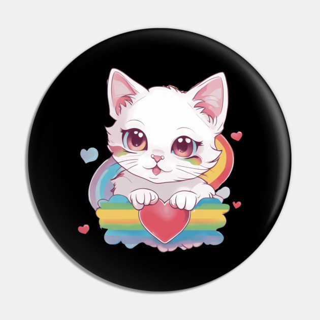 You're the best part of my Life Cat Pin by animegirlnft