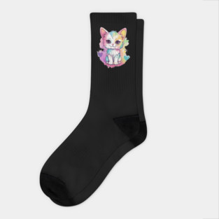 You are my world Baby Kitten Socks