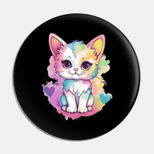 You are my world Baby Kitten Pin