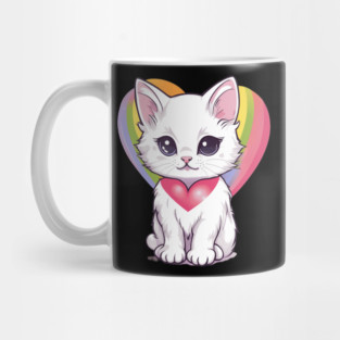 I'm Here For You Kitten Mug