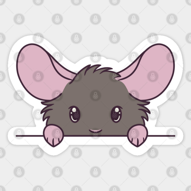 Mouse Sticker by DeguArts