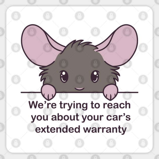 We're trying to reach you... Sticker by DeguArts