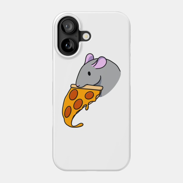 Pizza Rat Phone Case by DeguArts