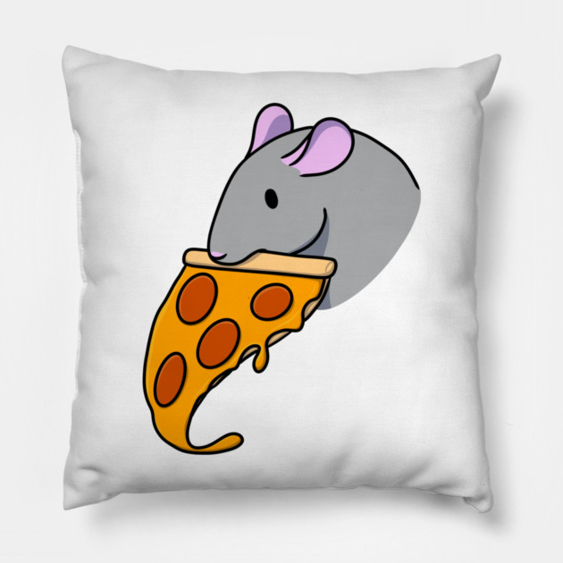 Pizza Rat Pillow by DeguArts
