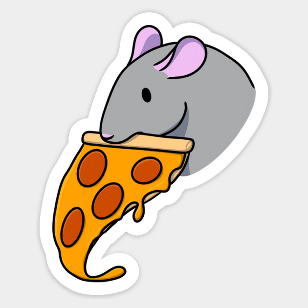 Pizza Rat Magnet by DeguArts
