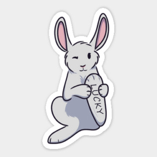 Lucky Rabbit's Foot Sticker