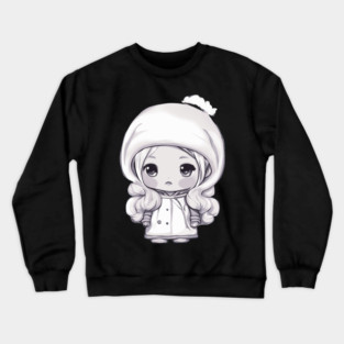 Fashionable Stylish Anime Kawaii Baby Girl Crewneck Sweatshirt