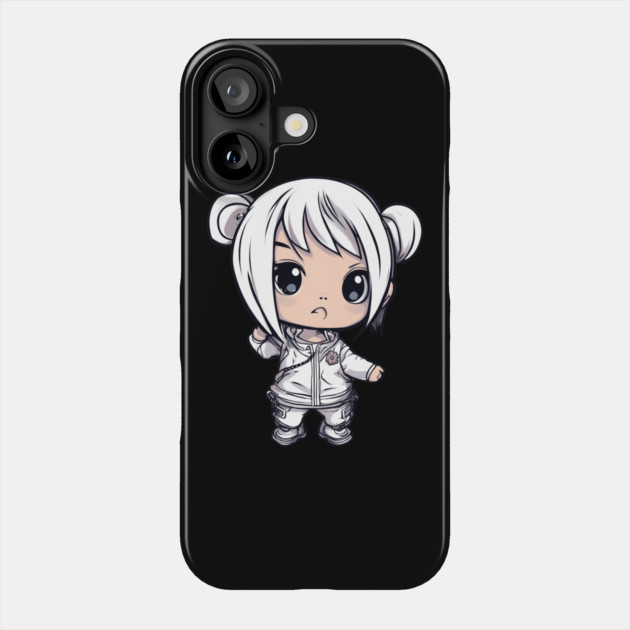 Sweet Innocent Chibi Kawaii Girl Phone Case by animegirlnft