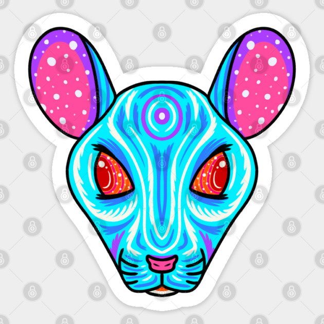 The Rat Sticker by DeguArts