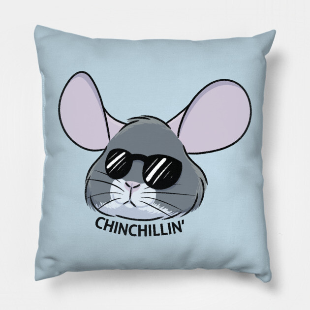 Chinchillin' Pillow by DeguArts