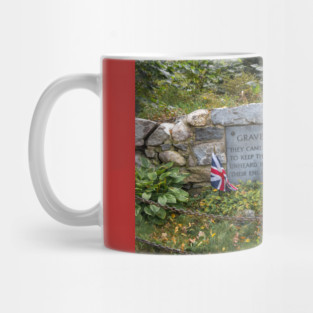 Grave Of British Soldiers Mug