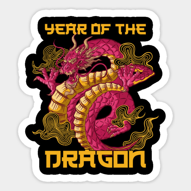Chinese New Year 2024 Year of The Dragon Magnet by creative