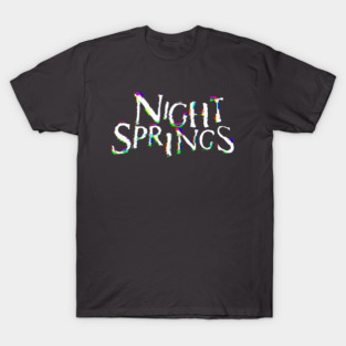 Night Springs Glitchy T-Shirt