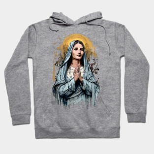 Mary the Mother of Jesus Hoodie