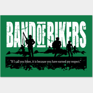 Band of Bikers Posters and Art
