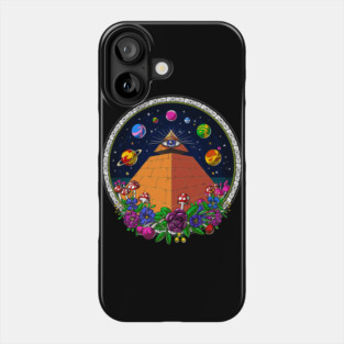 Psychedelic Egyptian Pyramids Phone Case