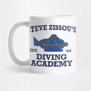 Life Aquatic Steve Zissous Submarine Driving Academy Mug