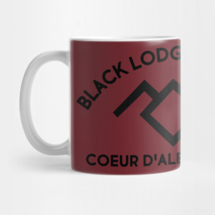 Black Lodge Symbol of Owl Cave Mug
