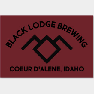 Black Lodge Symbol of Owl Cave Posters and Art