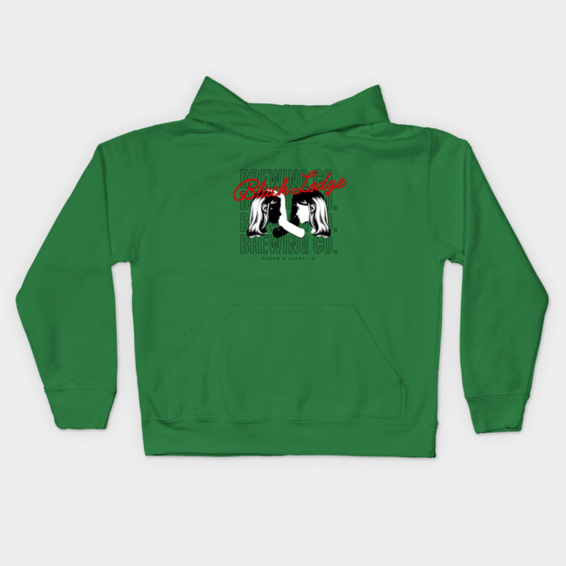 Black Lodge White Lodge Kids Hoodie by Black Lodge Brewing Co.