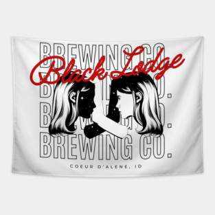 Black Lodge White Lodge Tapestry
