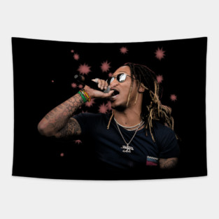 Mask Off Legacy Vibes Futures Hip-Hop Iconic Couture Collection Tapestry