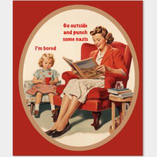 Punch Some Nazis Posters and Art